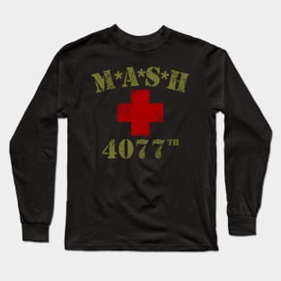 MASH 4077 Retro Long Sleeve T-Shirt